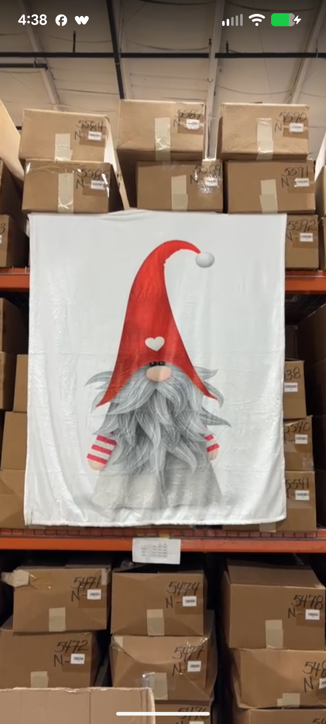 Throw blanket